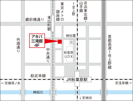 東綱商事本社地図